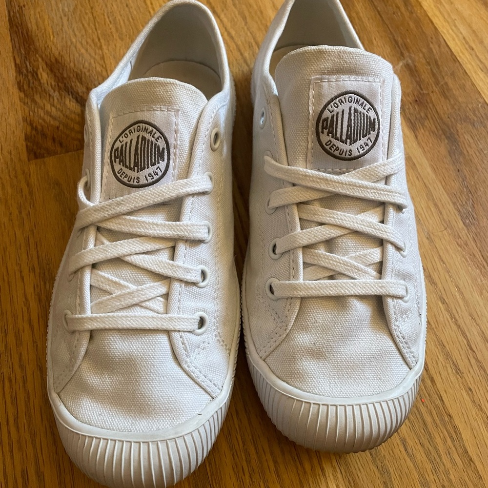 White Palladium Sneakers